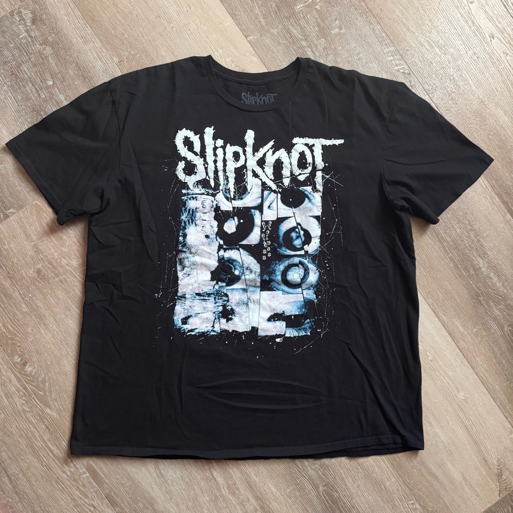 Slipknot "Eyeless" Men’s Graphic T-Shirt Black Band Merch Size XXL